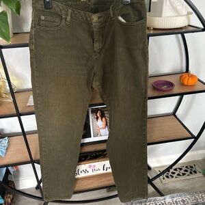 Michael Kors Olive Ankle Jeans